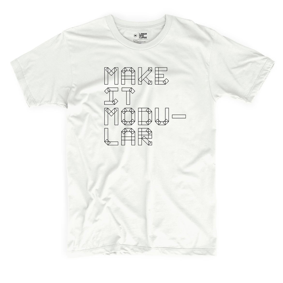 Make It Modular white shirt