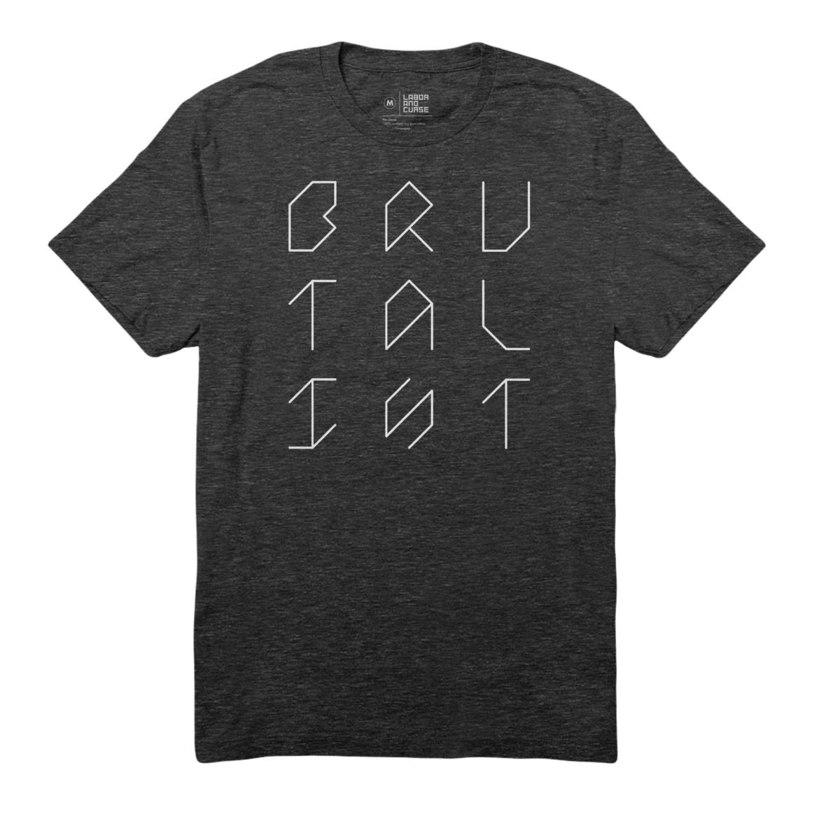 brutalist grid shirt